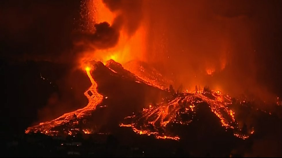 La Erupción en La Palma